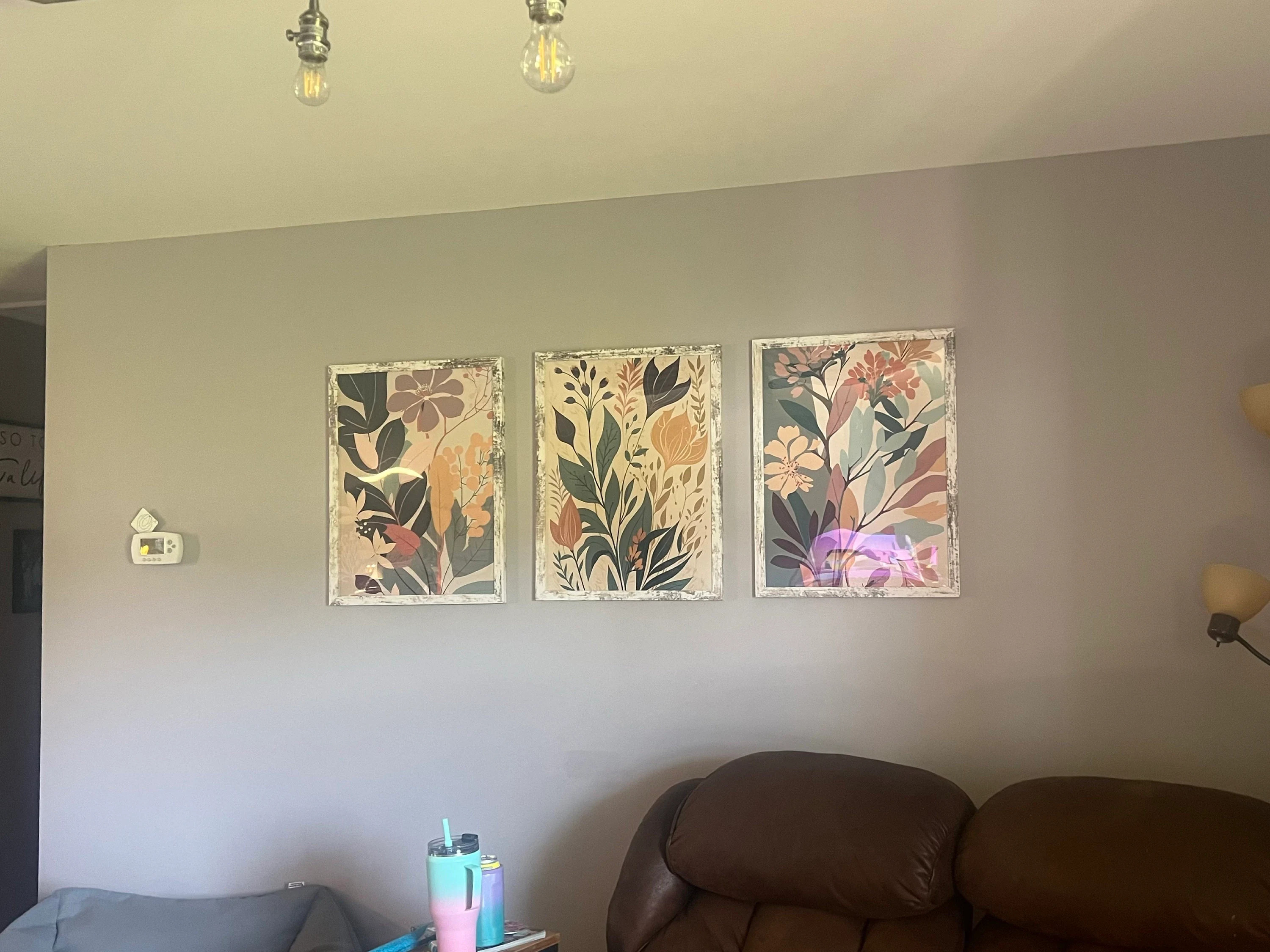Flat Botanical Leaf Wall — photo from Verified Buyer