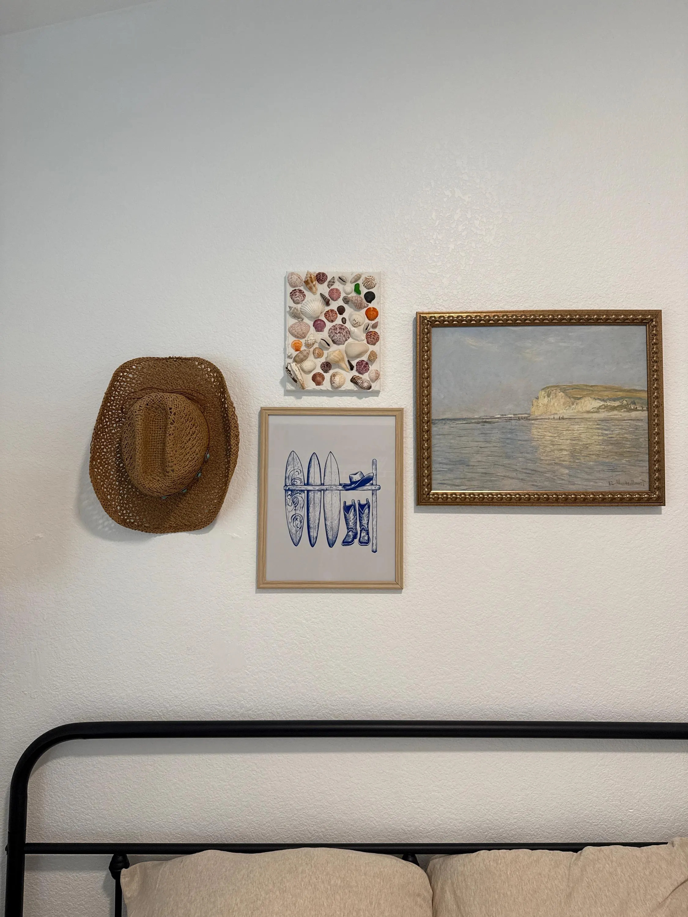 Cowboy Boots Surfboard Wall — photo from Chariya