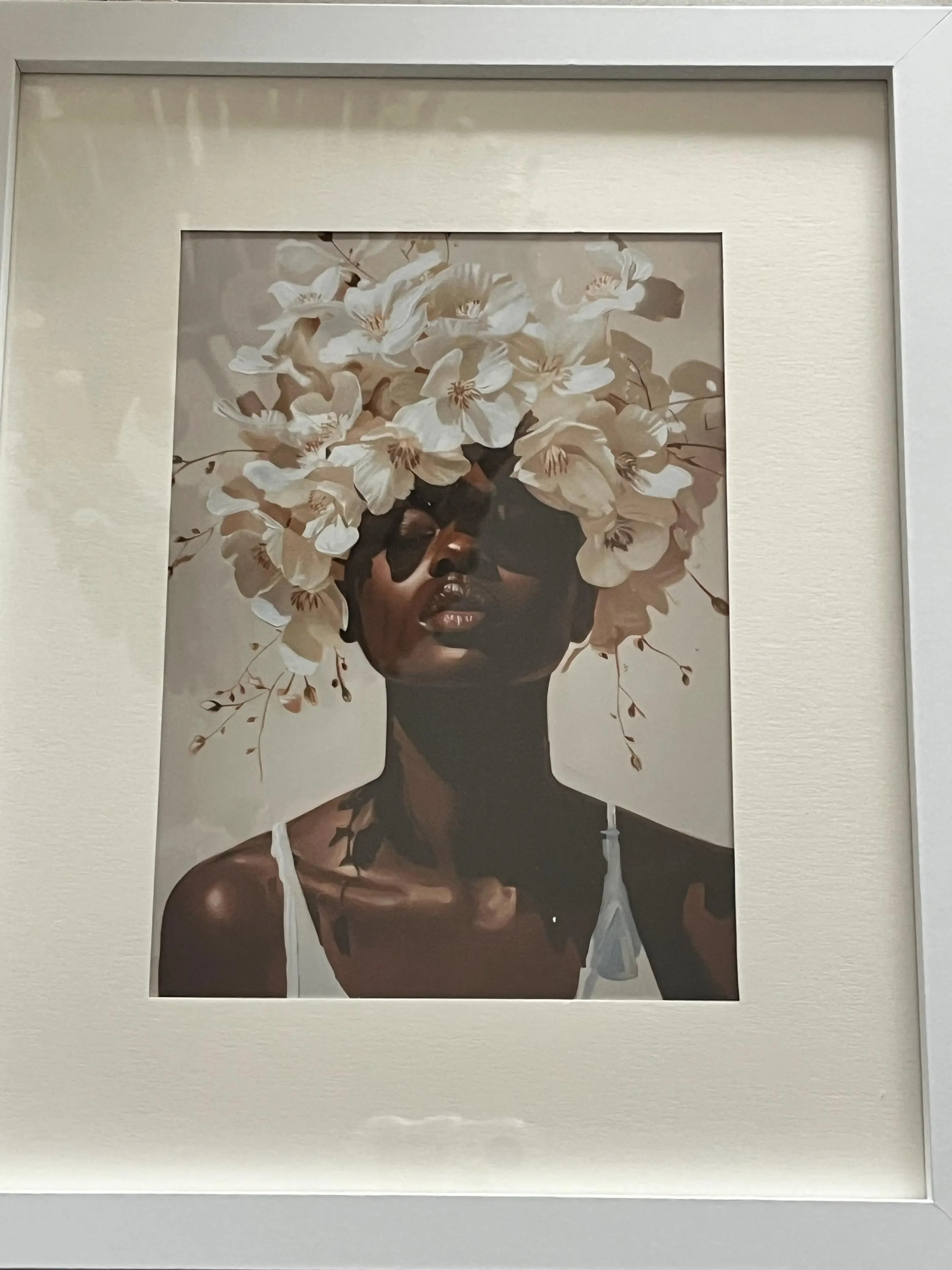 Black Woman Floral Crown — photo from Roxane