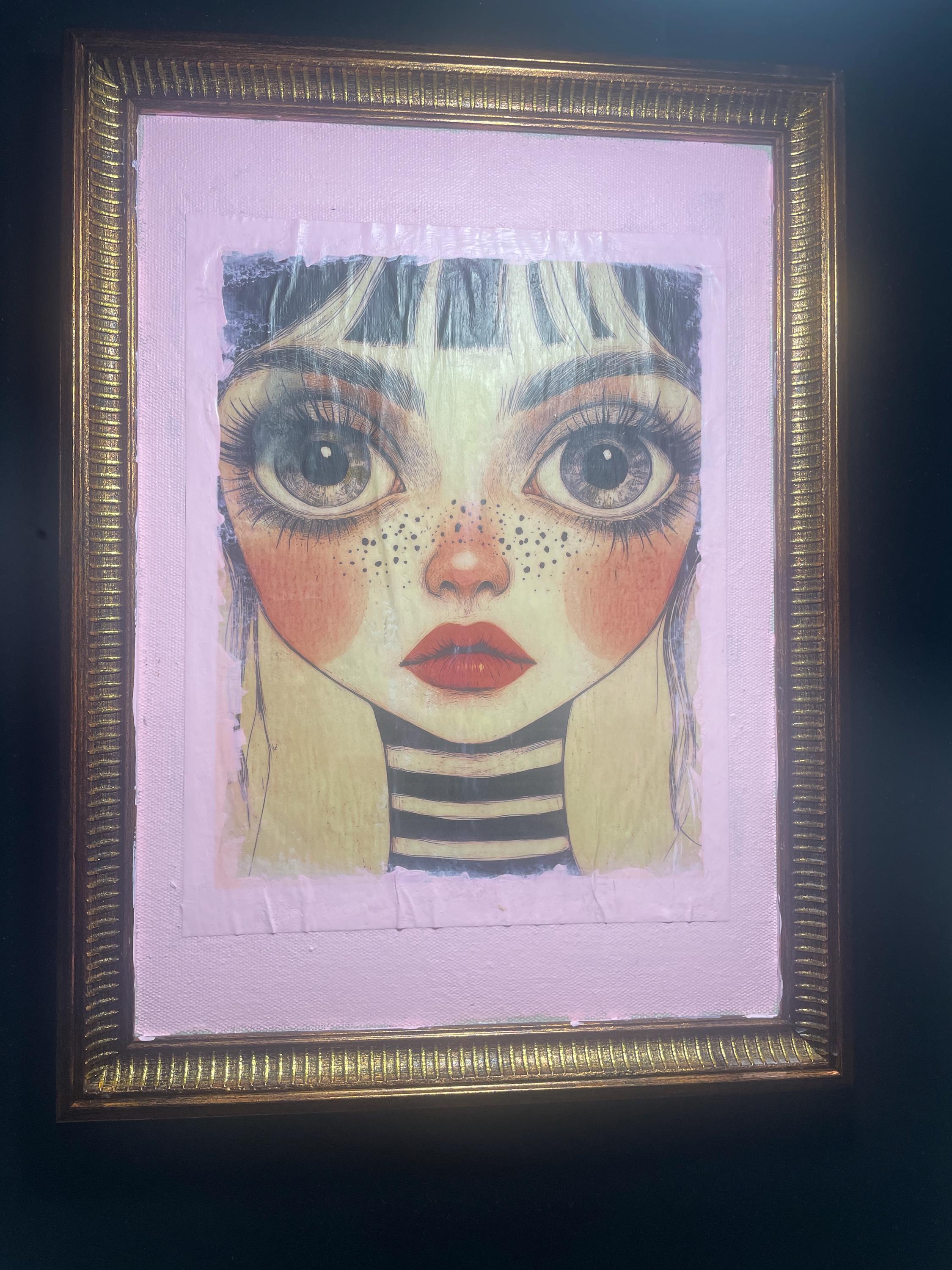 Surreal Big Eyes Woman Portrait — photo from Claudia
