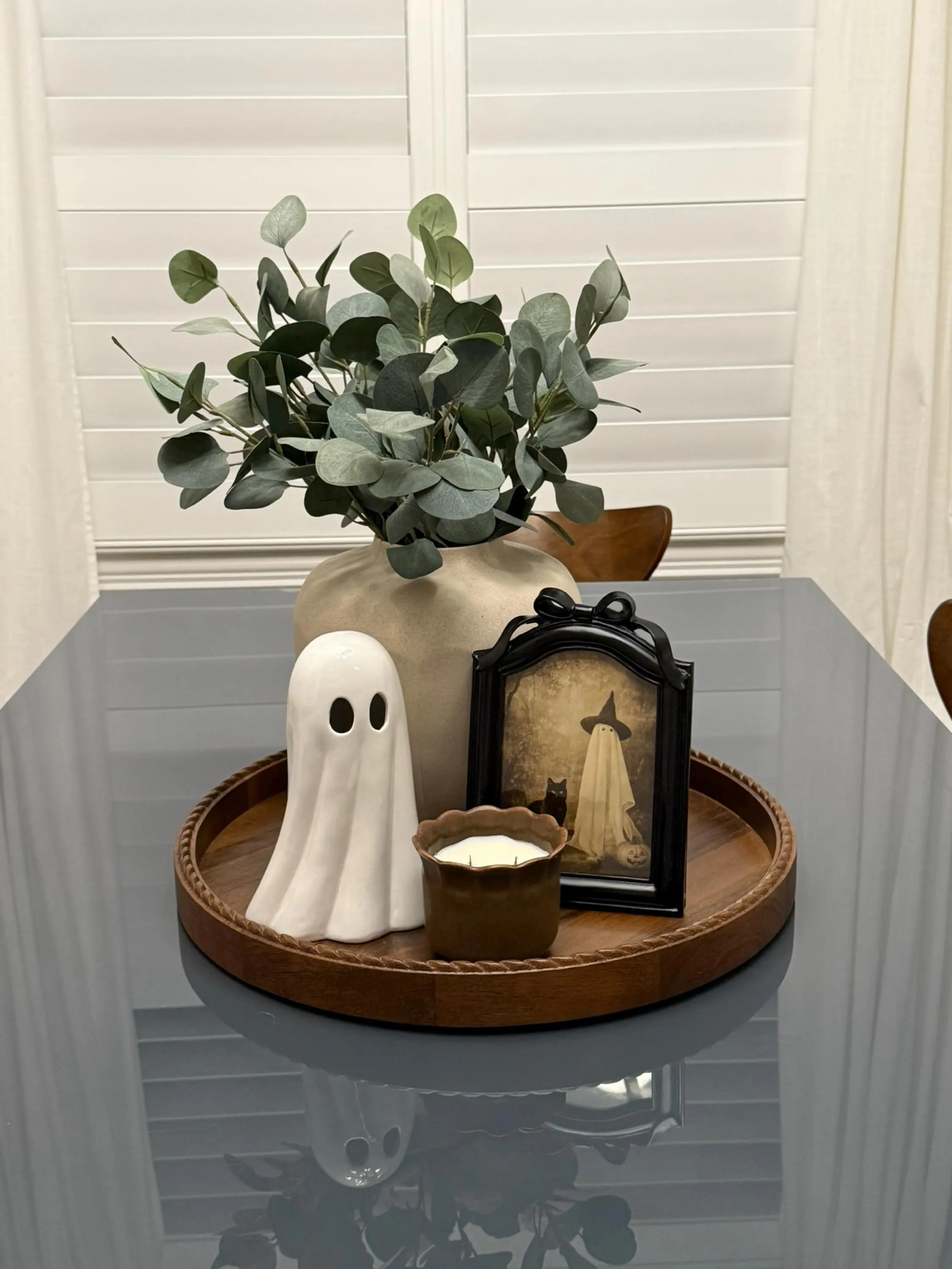 Vintage Halloween Ghost and Black Cat Photography — photo from Ashley