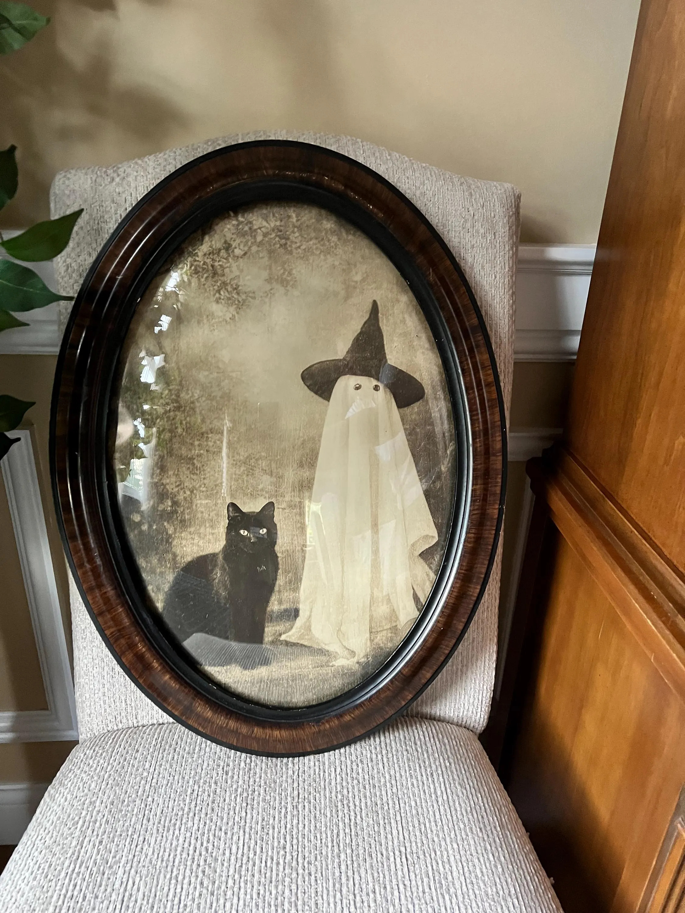 Vintage Halloween Ghost and Black Cat Photography — photo from Jeanmarie