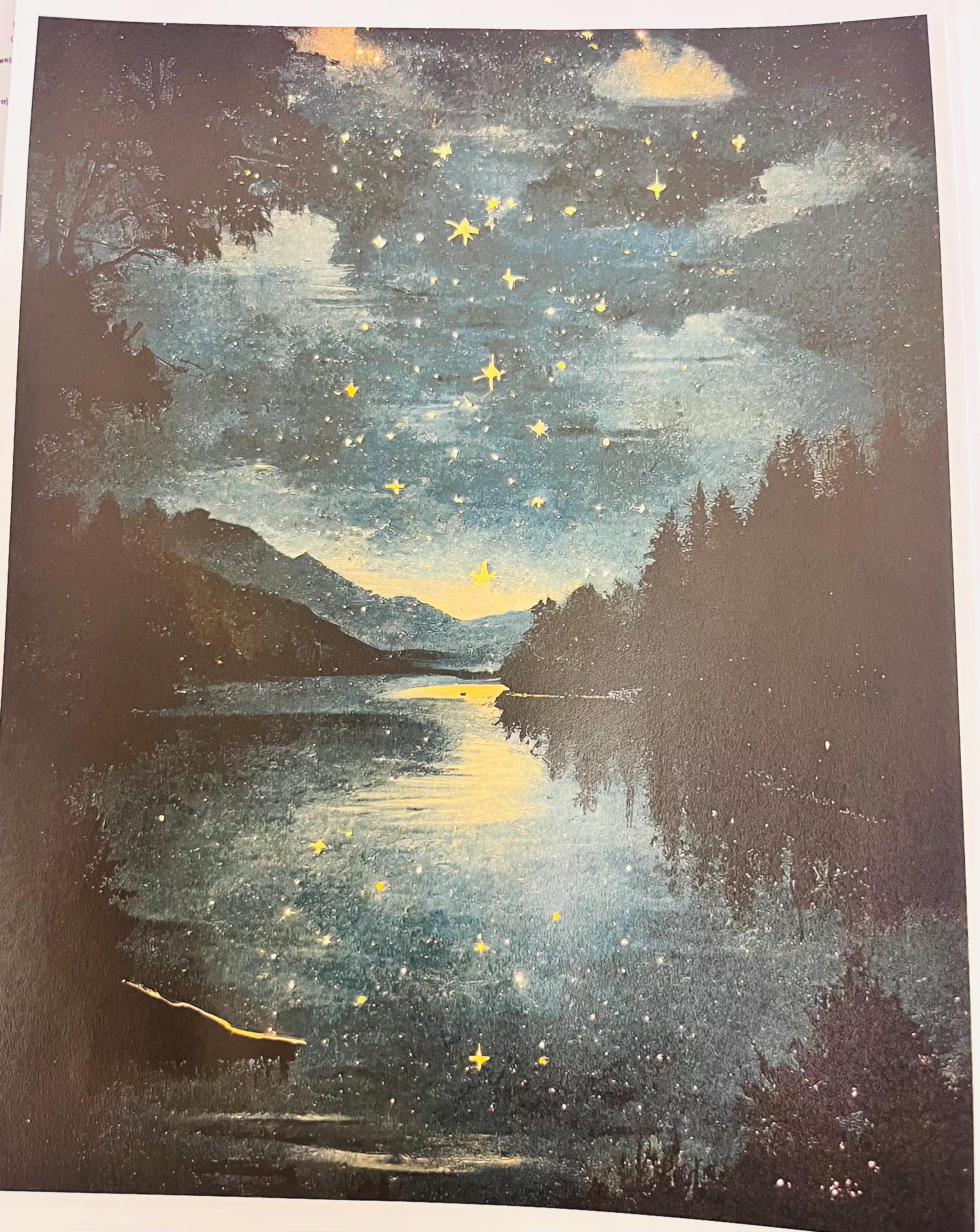 Vintage Star Gazing | Printable Wall Art | Night — photo from Laura